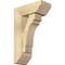 Ekena Millwork Merced Slat Rough Sawn Bracket w/ Offset Brace, Douglas Fir, 6"W x 14"D x 22"H BKT0604X14X22MRC06RDF - alternate 1